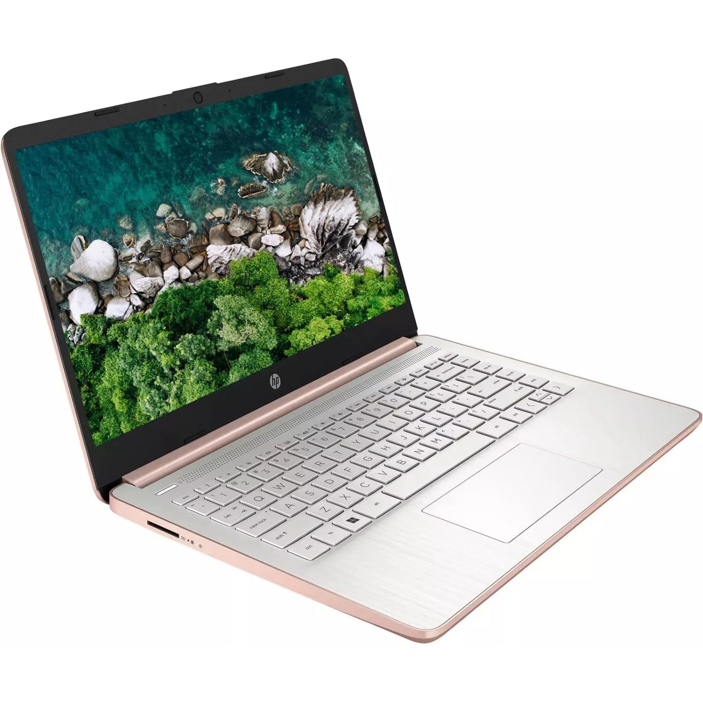 HP 14" Business Laptop,Intel Celeron N4120,16GB RAM,384GB Storage(128GB eMMC+256GB SD Card),Windows 11 Home