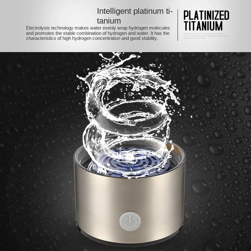 420ML Water Filter Hydrogen Ionized Water Bottle Hydrogen Generator Bottle Portable Water Ionizer Health Cup Home Appliance