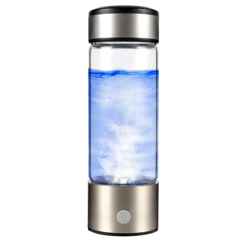 420ML Water Filter Hydrogen Ionized Water Bottle Hydrogen Generator Bottle Portable Water Ionizer Health Cup Home Appliance