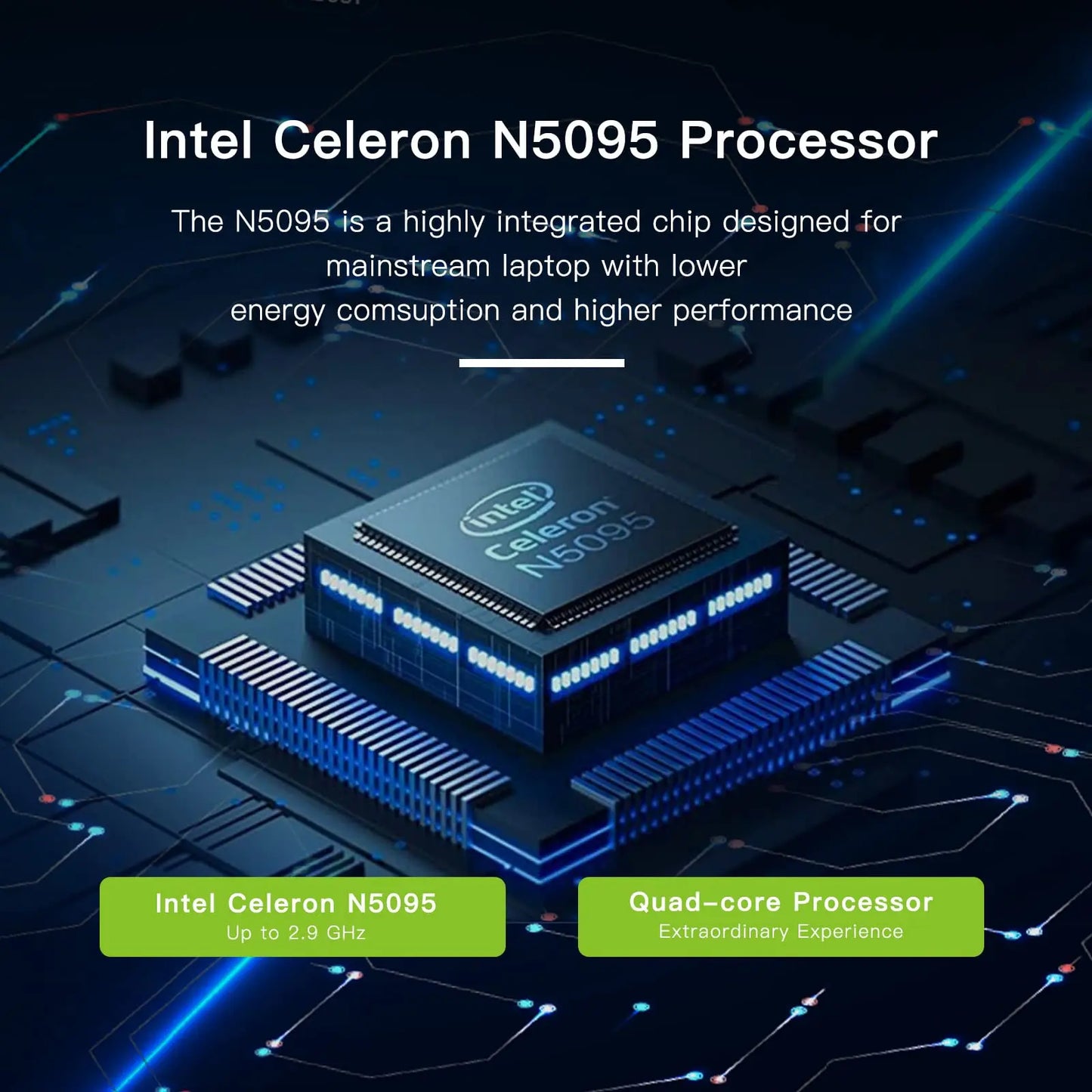 LT1504 15.6" Laptop Intel N5095 Processor 12GB RAM 512GB SSD IPS Display 1920x1080 Windows 11 38000mWh Battery Computer Notebook