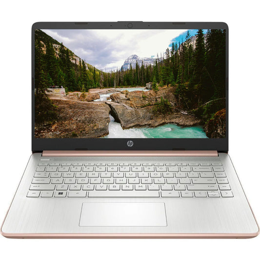 HP 14" Business Laptop,Intel Celeron N4120,16GB RAM,384GB Storage(128GB eMMC+256GB SD Card),Windows 11 Home