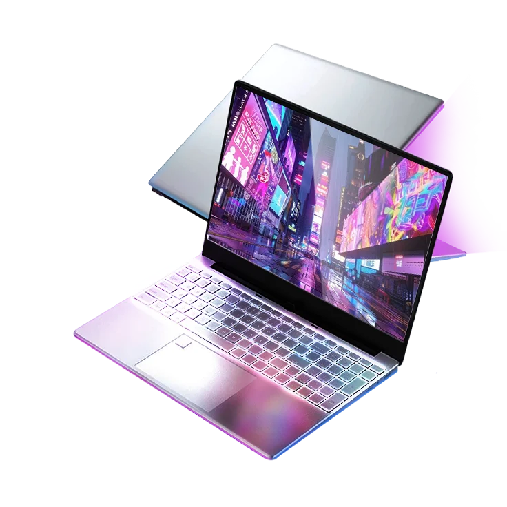 Xiaman 15.6" Laptop Computer intel Pentium 7505 Windows 11 Dual Core Laptops Portable PC Gamer Notebook with Fingerprint Unlock