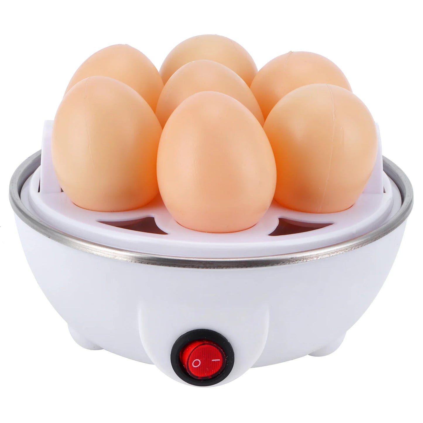 Electric Eggs Boiler Multifunctional Mini Eggs Cooker Steamer Poacher for Kitchen Use