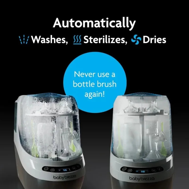 Tool Bottle Washer Pro - Baby Bottle Washer, Sterilizer + Dryer - All in One Machine Cleans Bottles Guaranteed Authentic.