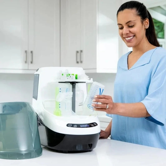Tool Bottle Washer Pro - Baby Bottle Washer, Sterilizer + Dryer - All in One Machine Cleans Bottles Guaranteed Authentic.