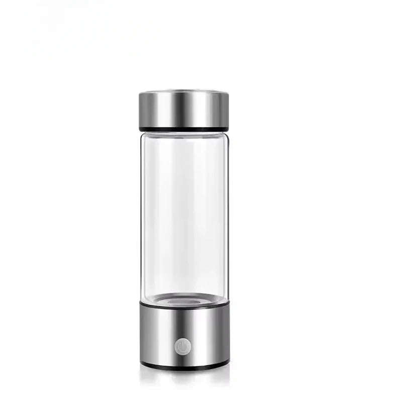 420ML Rich Hydrogen Oxygen Water Cup H2 Inhalation Device Water Bottle SPE PEM Dual Chamber Maker Lonizer Healthcare Water Cup